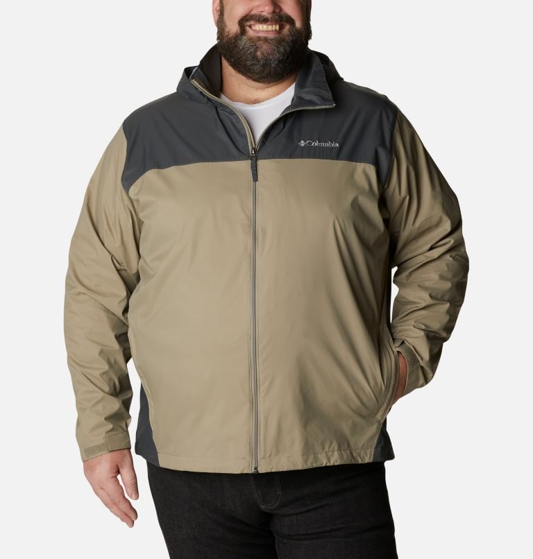 Men\'s Columbia Glennaker Lake Rain Jackets Olive | Plus Size CA-Y3460